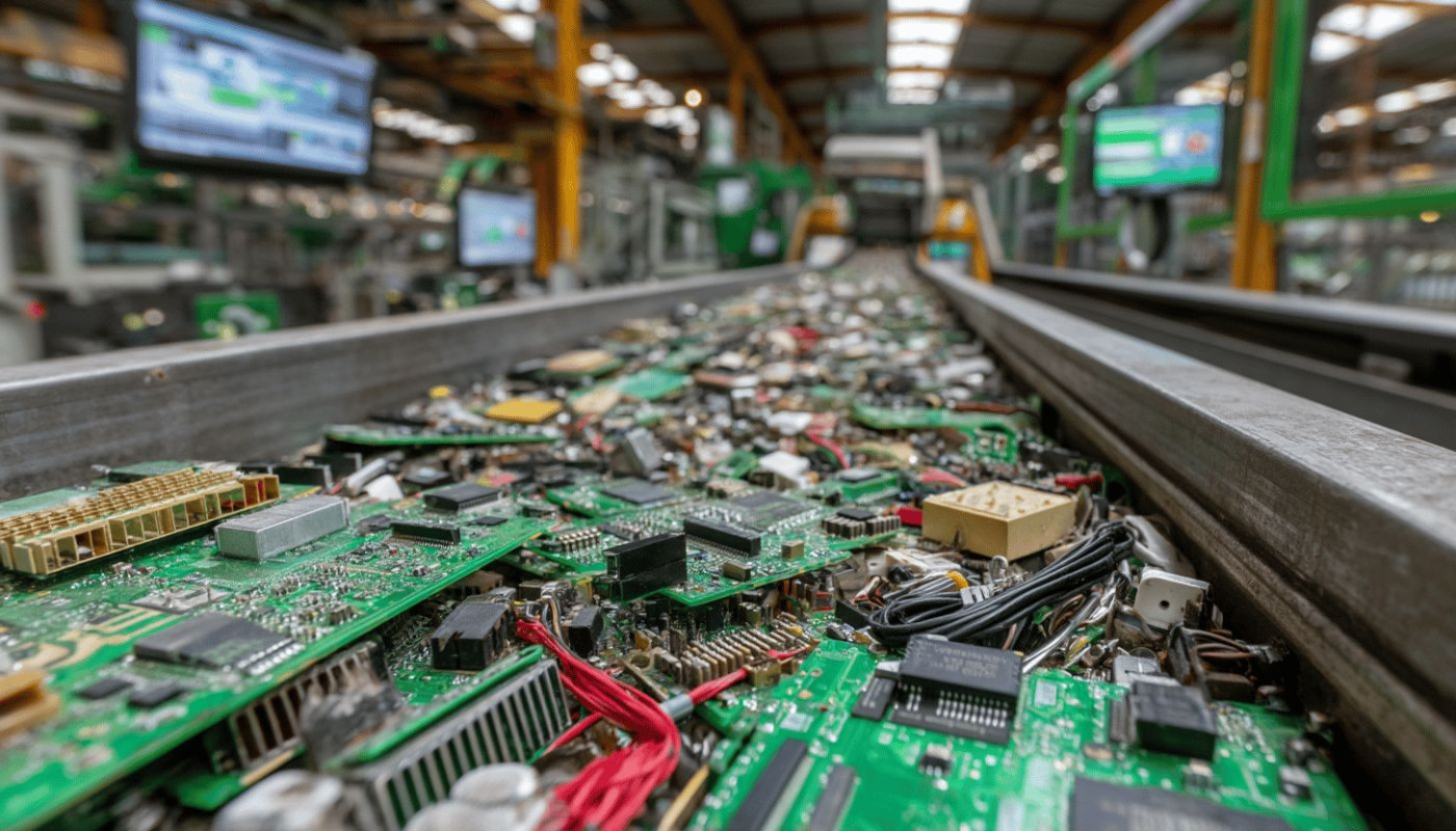 Recyclage de composants électroniques initiatives écologiques et économie circulaire dans la tech